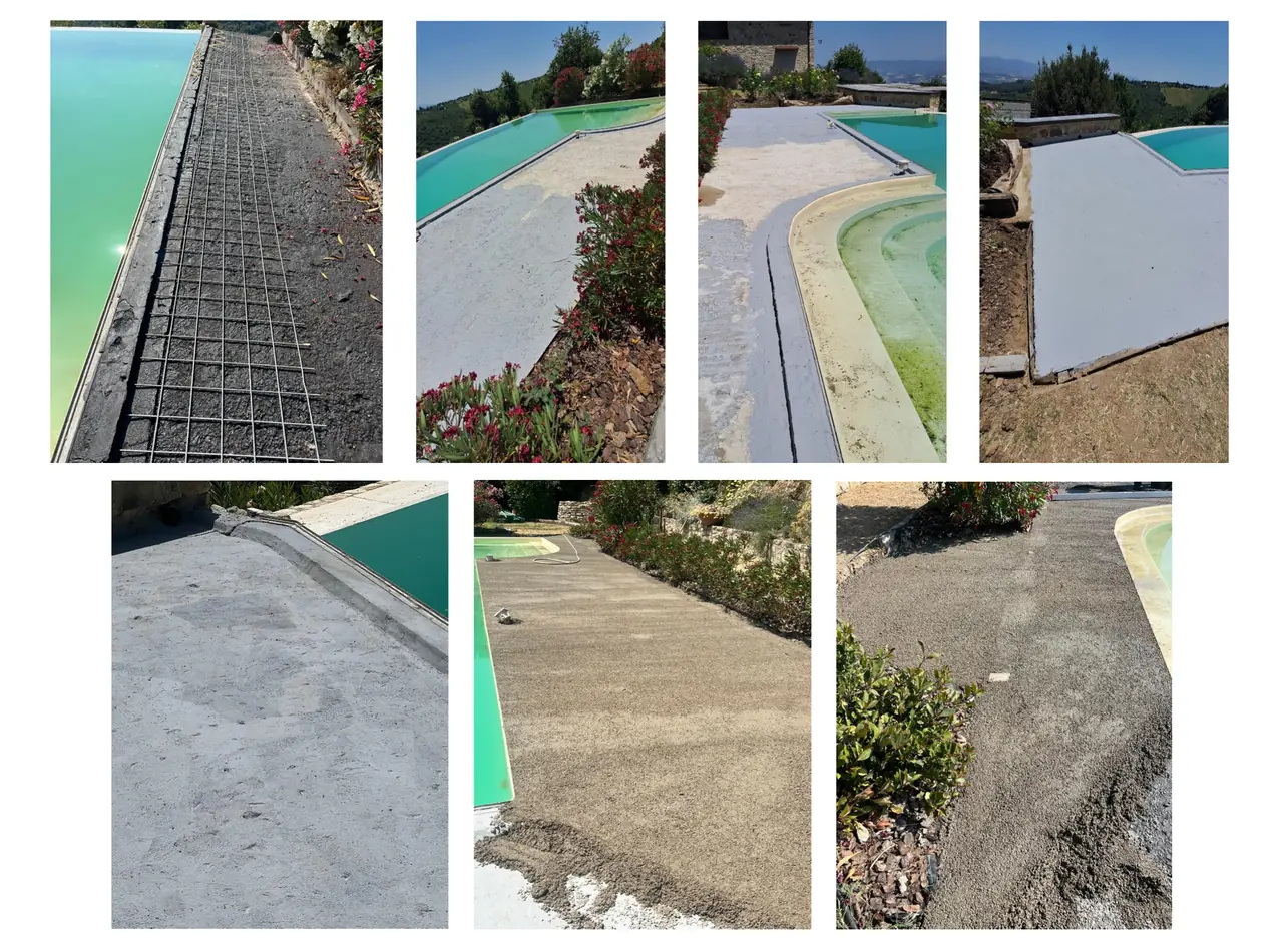 Swimming pool terrace renovation in Collelungo, San Venanzo (TR) - Giovanni Bibaj Renovations (10)