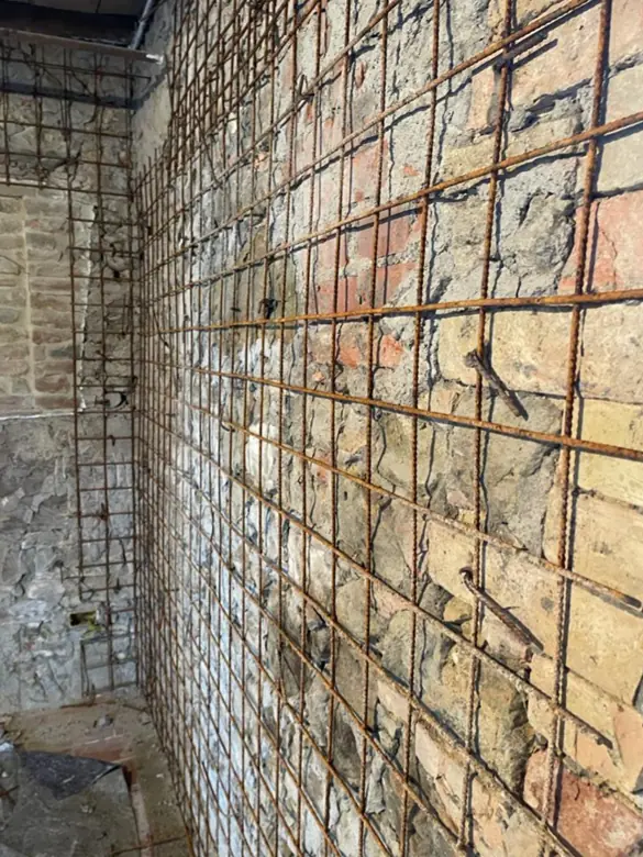 Interior wall crack repair and consolidation in Villanova, Marsciano (PG) - Giovanni Bibaj Renovations (7)